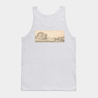 A Three Storied Georgian House in a Park by J.M.W. Turner Tank Top